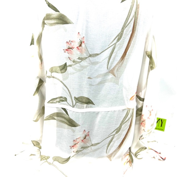 WHBM Sheer Boho Style Blouse - Picture 11 of 16